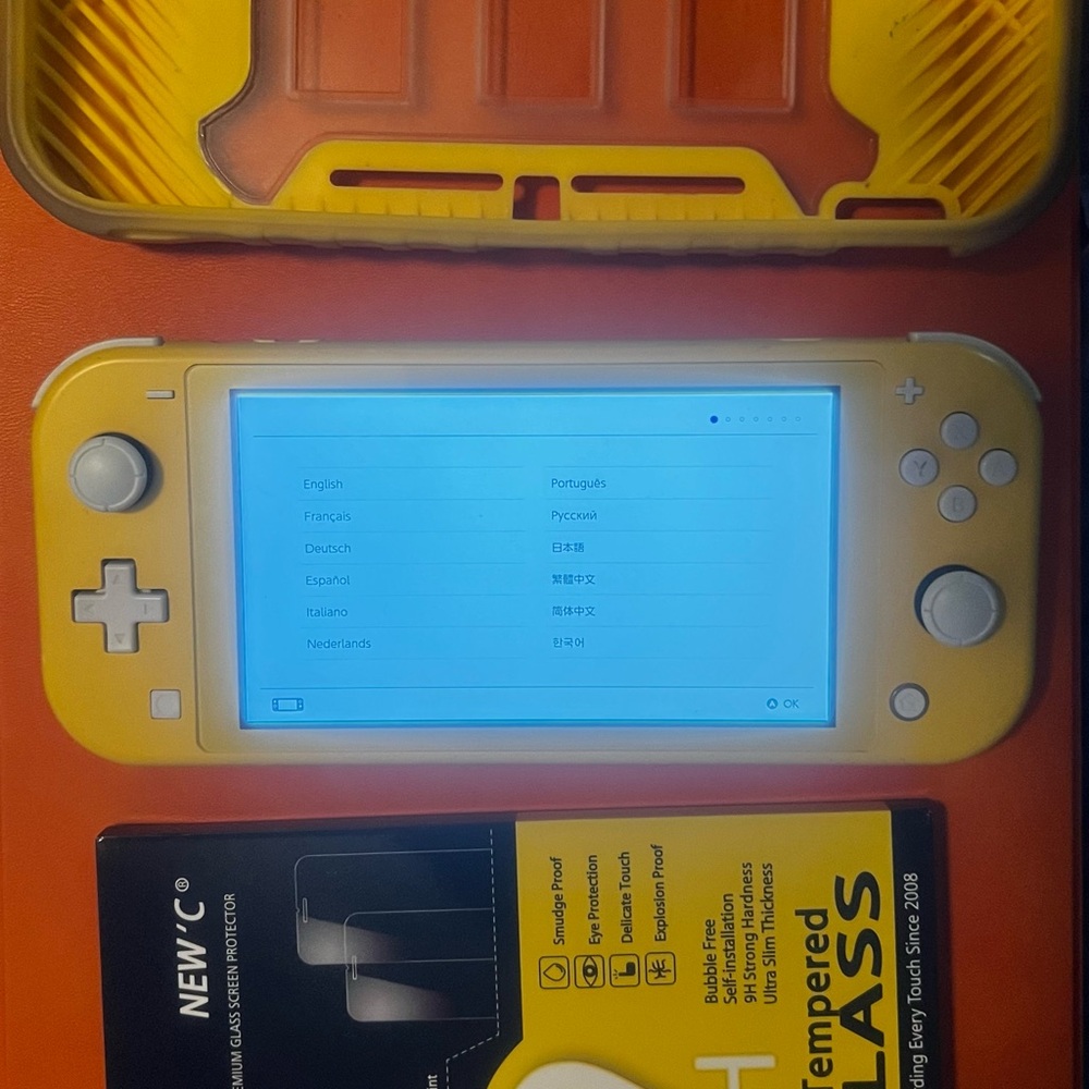 Nintendo Switch Lite in Bright Yellow